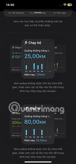 iPhone'da Fitness Uygulaması Nasıl Özelleştirilir