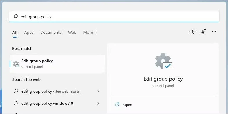 9 Ways to Open Local Group Policy Editor on Windows 11