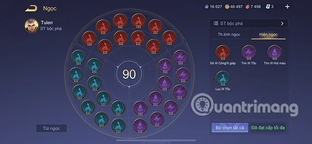 Instruções sobre como jogar Tulen Lien Quan Mobile temporada S1 2023