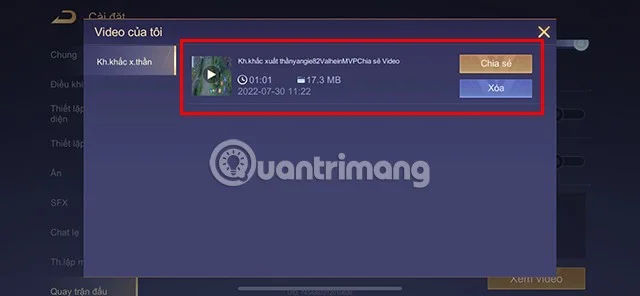 Lien Quan anlarına nasıl dönüleceğine dair talimatlar
