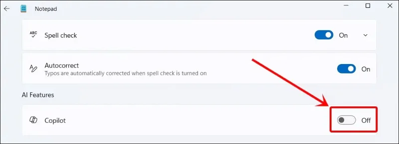 Como desativar o Copilot no Bloco de Notas do Windows 11