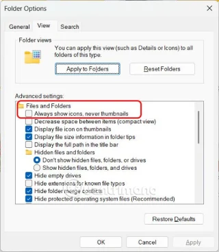Instructions for 4 ways to preview files without opening them on Windows 11