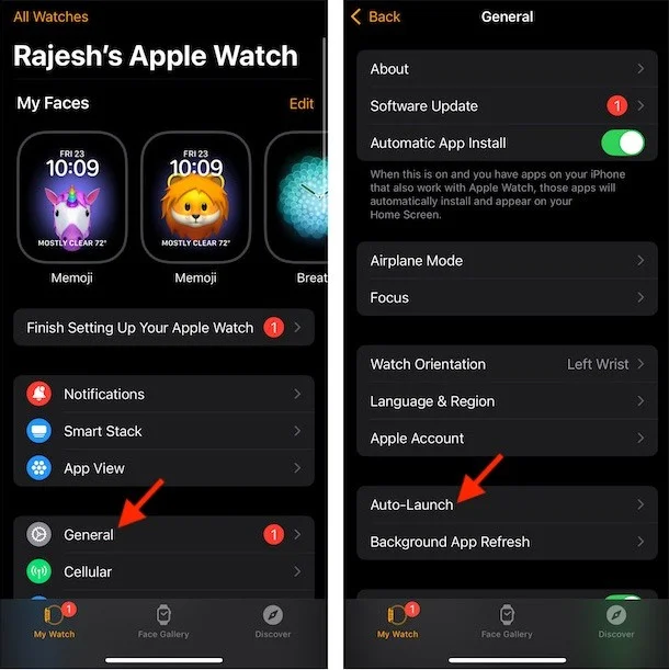 iPhone의 실시간 활동을 Apple Watch로 미러링하는 방법