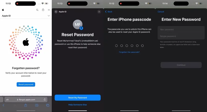 5 formas de restablecer la contraseña del ID de Apple