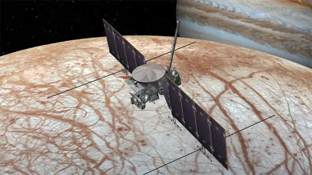 NASA successfully launched a spacecraft to study life on Jupiter's moon