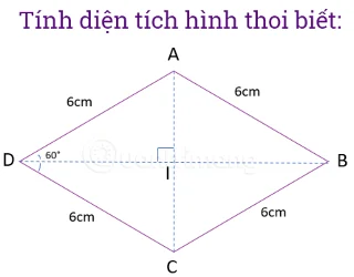 Formule voor het berekenen van de oppervlakte van de ruit, de omtrek van de ruit