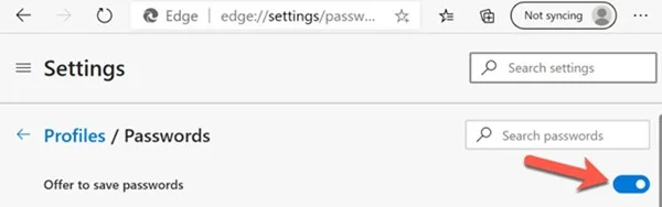 Cómo administrar contraseñas guardadas en Microsoft Edge: ver, eliminar, editar, exportar