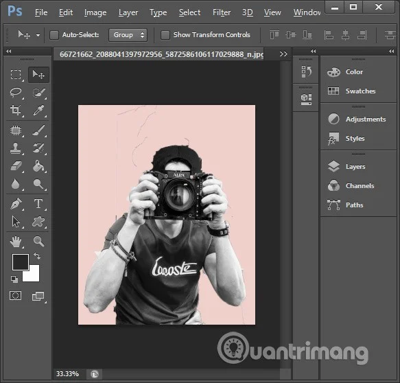 Cómo cambiar el color de fondo en Photoshop