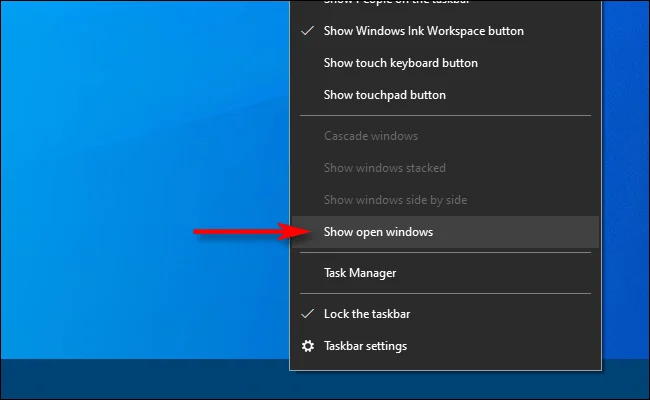 10 super fast ways to “Show desktop” for Windows