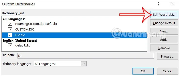 Cómo crear tu propio diccionario personalizado en Word
