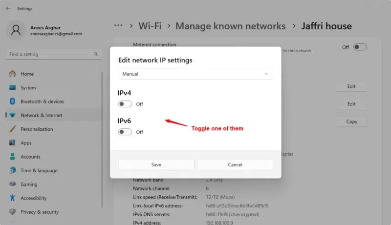Cómo configurar los parámetros TCP/IP en Windows