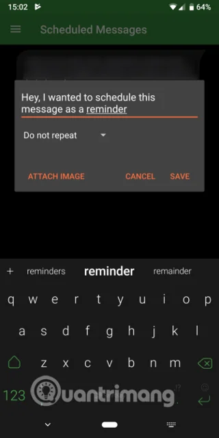 Jak zaplanować wysyłanie wiadomości SMS na Androidzie