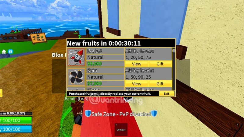 Código de regalo de Blox Fruits (25/04/2025): el último código de regalo de Blox Fruits