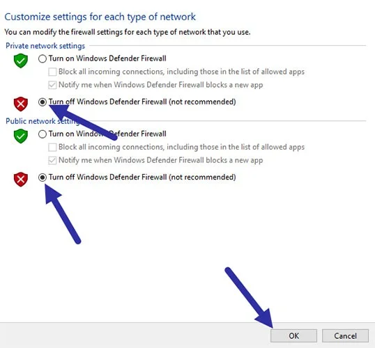 Stappen om updatefout 0x800F0922 in Windows 10 op te lossen