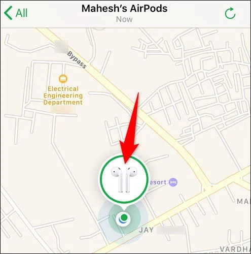 Cómo agregar los AirPods de Apple a la aplicación Buscar en el iPhone