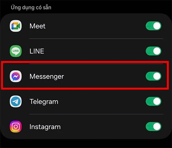 Messenger aramaları doğrudan nasıl çevrilir