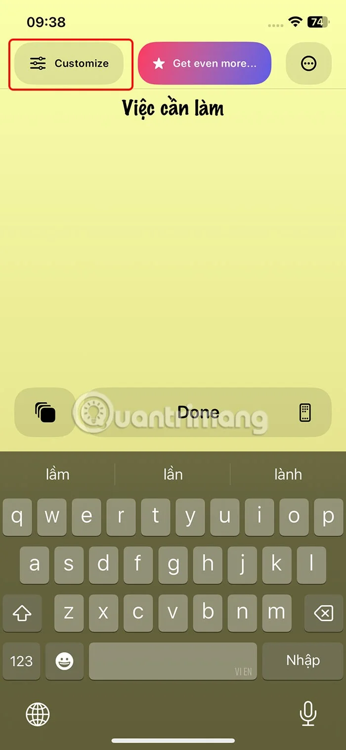iPhone 홈 화면에 메모를 쓰는 방법
