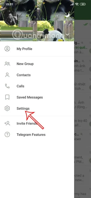 How to set public Telegram account profile picture