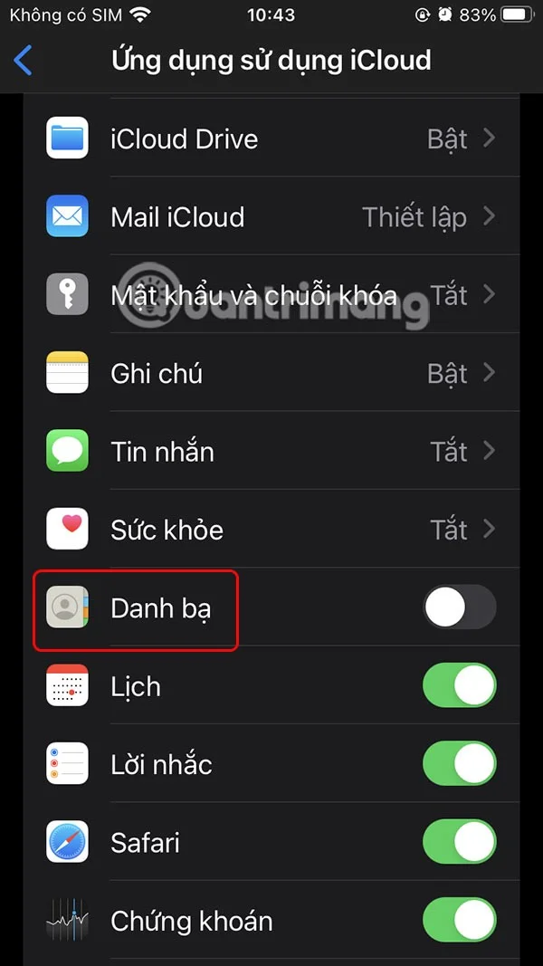 iPhone에서 iCloud 연락처 비활성화 오류를 해결하는 방법
