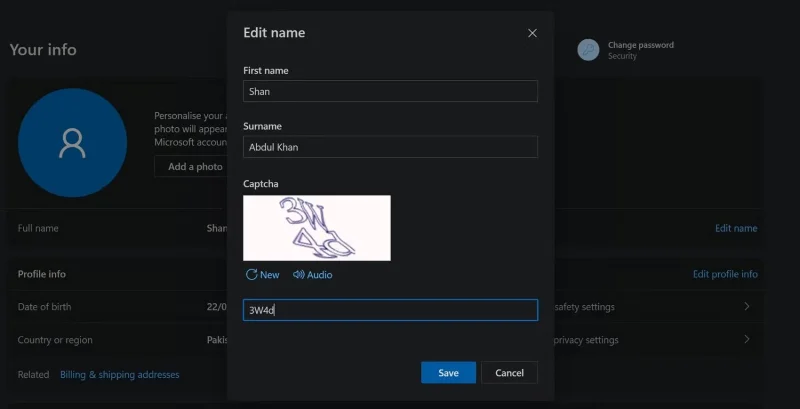 How to change username in Windows 11