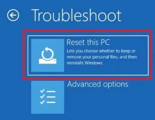 Cómo solucionar el error "Hubo un problema al reiniciar el PC"