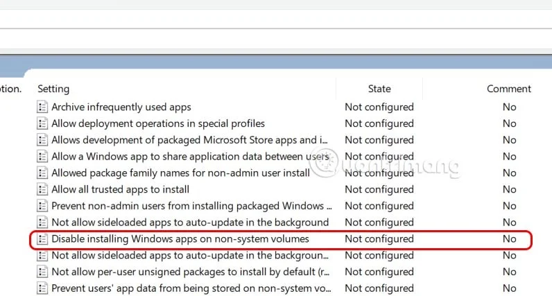 So blockieren Sie die Anwendungsinstallation auf Nicht-Systemlaufwerken unter Windows 11