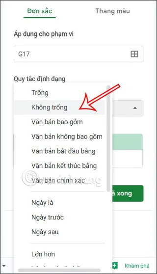 Instructions pour colorier les cellules et le texte dans Google Sheets