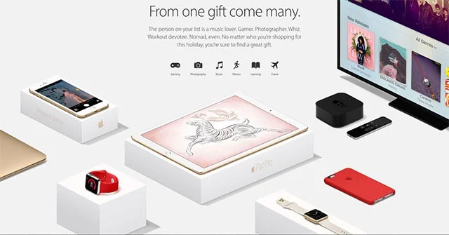 El iPad es el producto de Apple más comprado como regalo durante la temporada navideña.