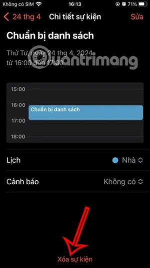 iPhone 캘린더에서 이벤트를 삭제하는 방법