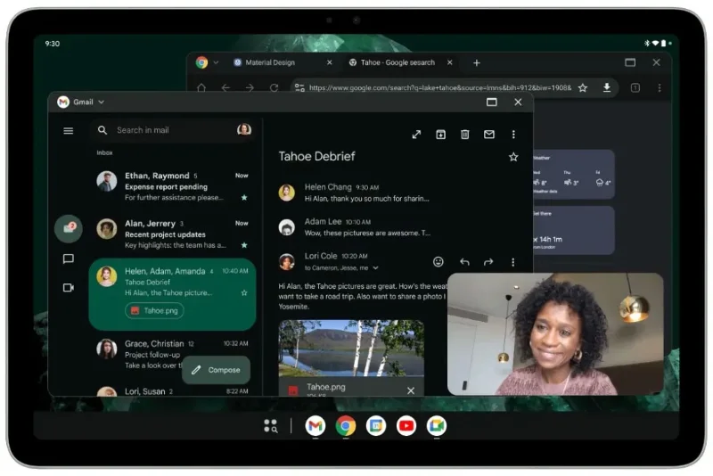 Desktop window support coming to Android tablets