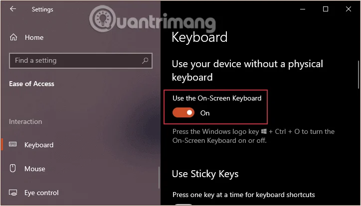 Fix keyboard not working on Windows 10