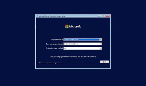 How to install Windows Server 2022