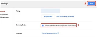 How to convert multiple Word documents to Google Docs