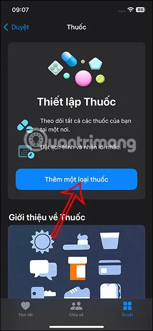 Cum să setați un memento pentru medicamente pe iPhone