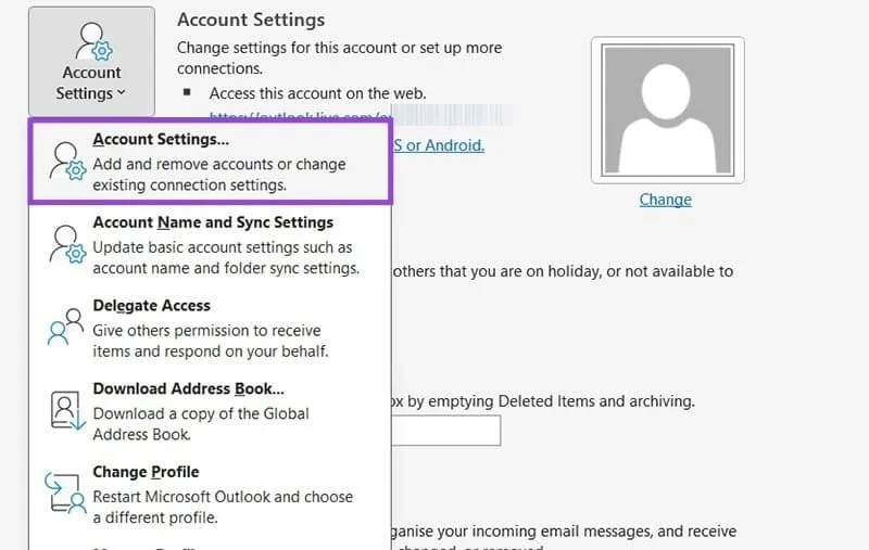 Cómo agregar un buzón compartido en Outlook