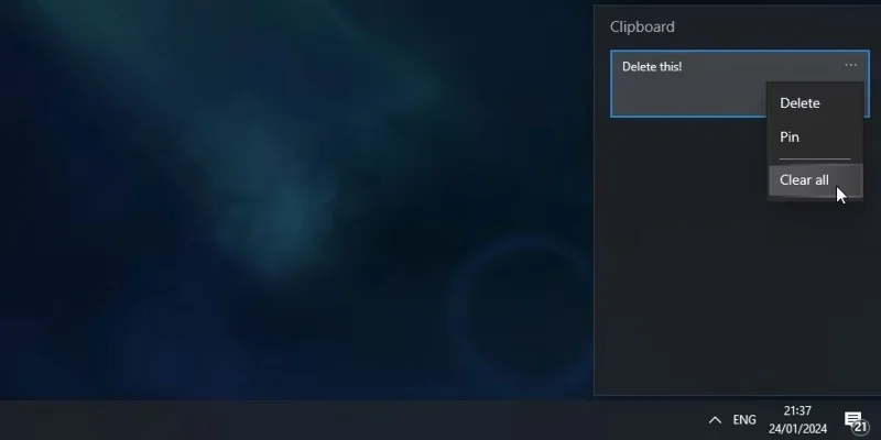 Cómo usar el historial del portapapeles en Windows 10