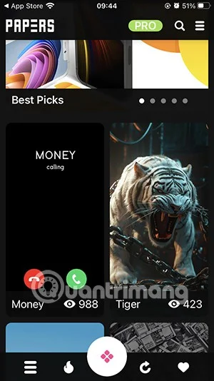 Aplikacja Experience Papers Wallpapers oferuje piękne tapety na iPhone'a