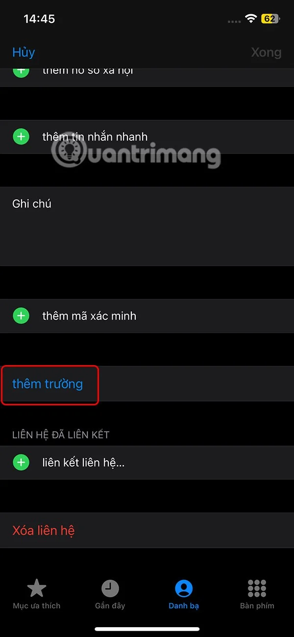 Instrucțiuni pentru 4 moduri de a ascunde contactele pe iPhone
