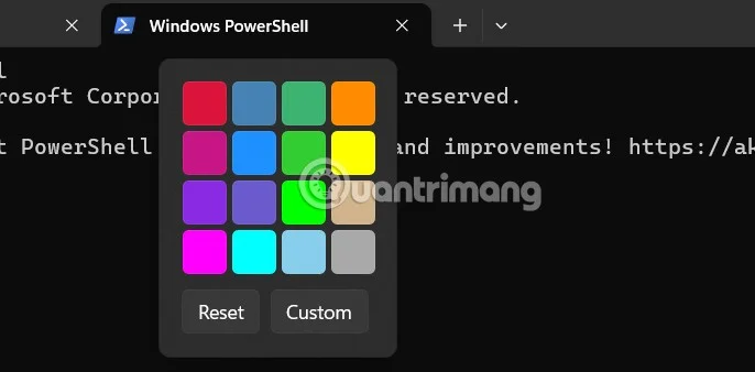 How to Change Tab Color in Windows Terminal
