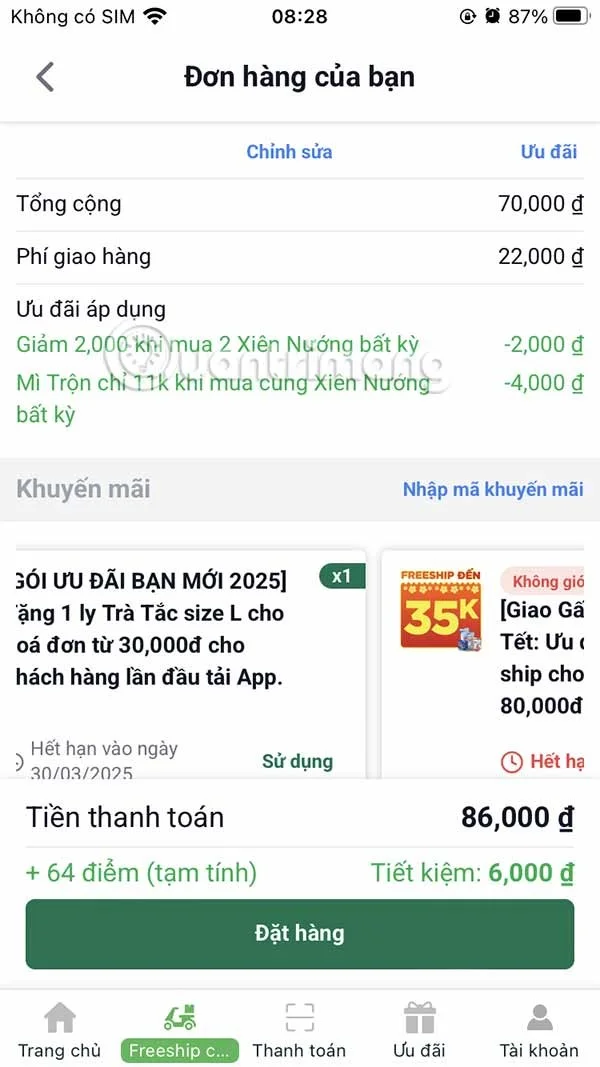 7-Eleven'da alışveriş talimatları