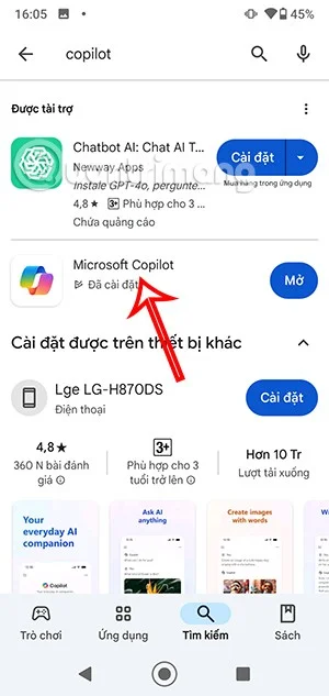 Cum se instalează Copilot ca asistent virtual pe Android