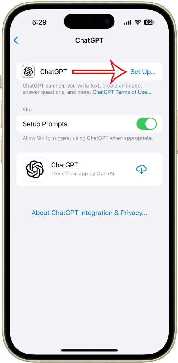 Jak zintegrować ChatGPT dla Siri na iPhonie