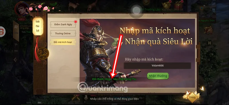 Vo Lam: Binh Lam Thanh Ha kod terkini dan cara menebus kod