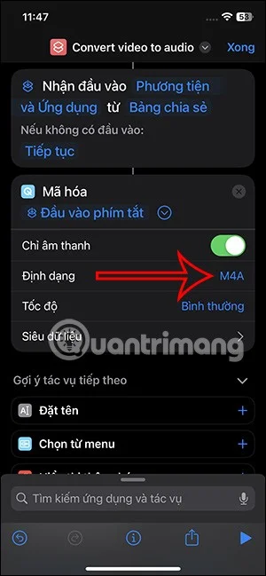 Cómo extraer audio de un vídeo en iPhone