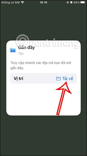 Come aprire i file recenti dalla schermata iniziale dell'iPhone