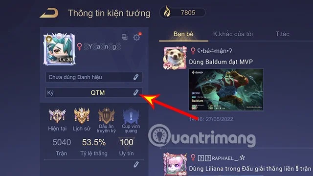 How to write color letters in Lien Quan Mobile