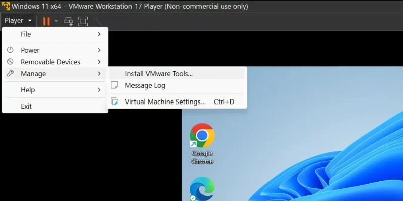 Sanal makineye Windows 11 yükleme talimatları, VMware'e Windows 11 yükleme