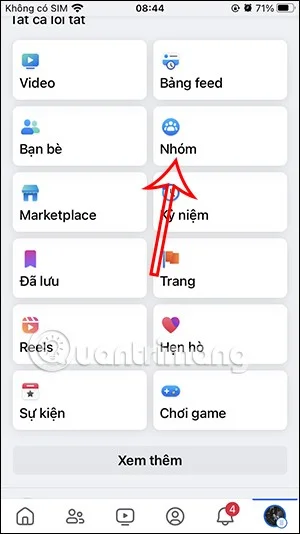 Como sair de grupos em massa no Facebook