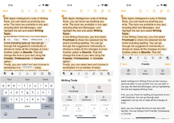 Opvallende veranderingen en features in iOS 18.3 beta 3