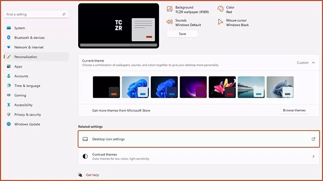 Instruções sobre como trazer este PC para a área de trabalho no Windows 11